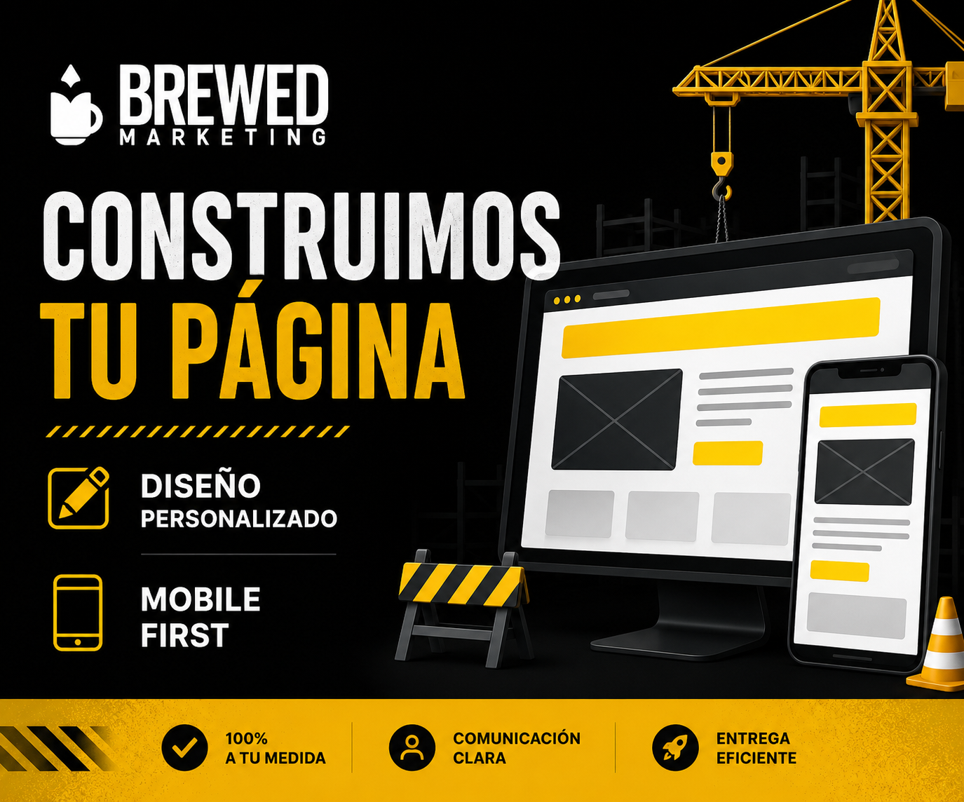 Brewed Marketing – Construimos tu página web